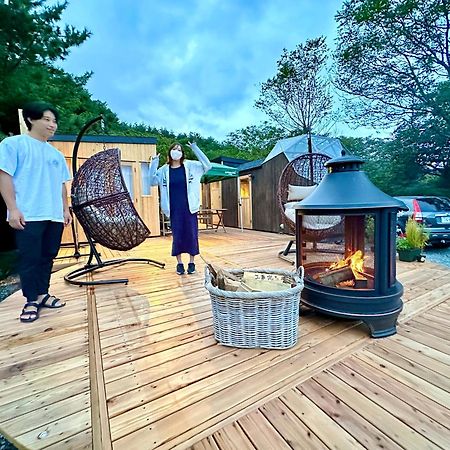 Hotel Fuji Dome Glamping Fujikawaguchiko Esterno foto