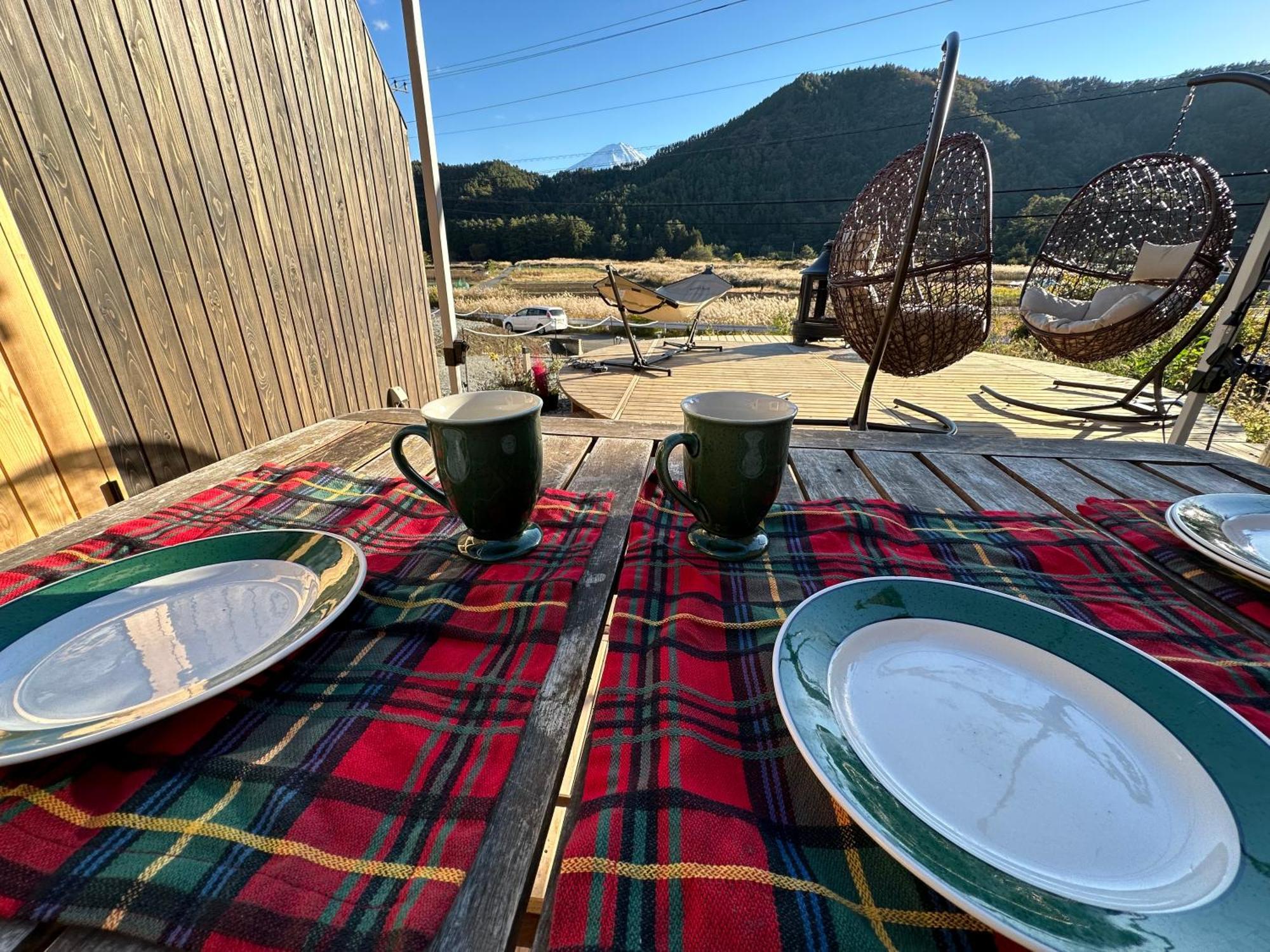 Hotel Fuji Dome Glamping Fujikawaguchiko Esterno foto