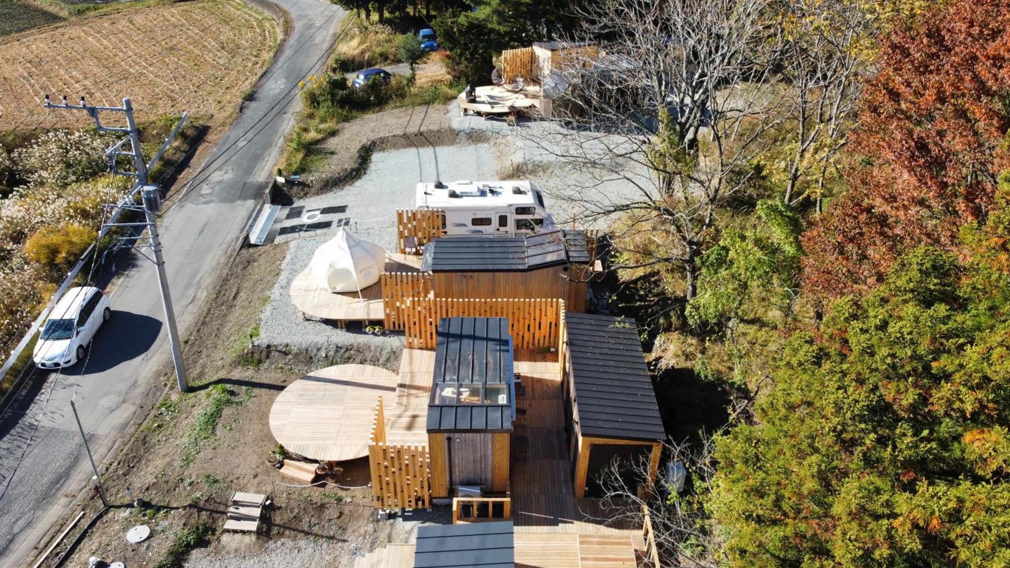 Hotel Fuji Dome Glamping Fujikawaguchiko Esterno foto