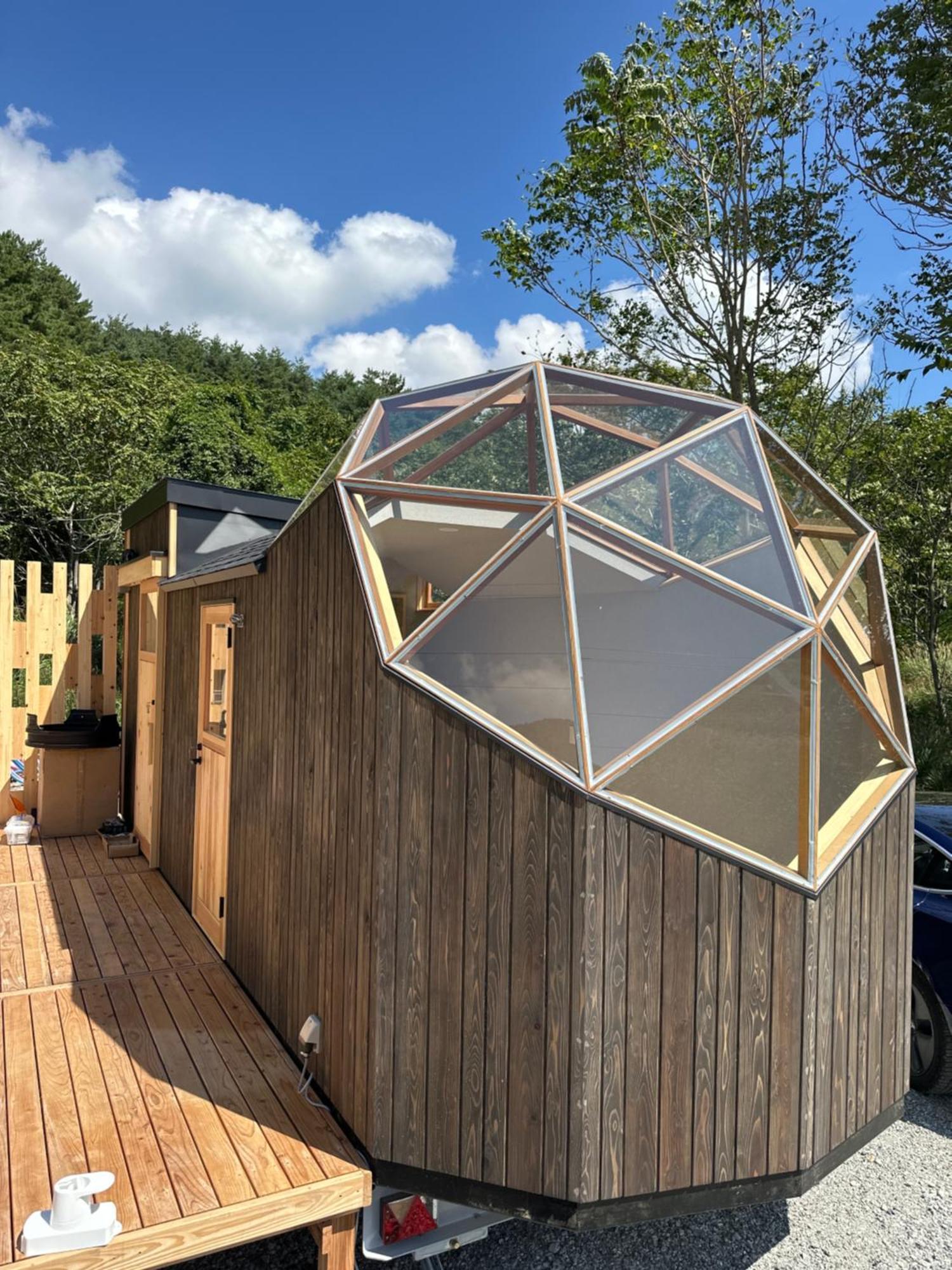 Hotel Fuji Dome Glamping Fujikawaguchiko Esterno foto