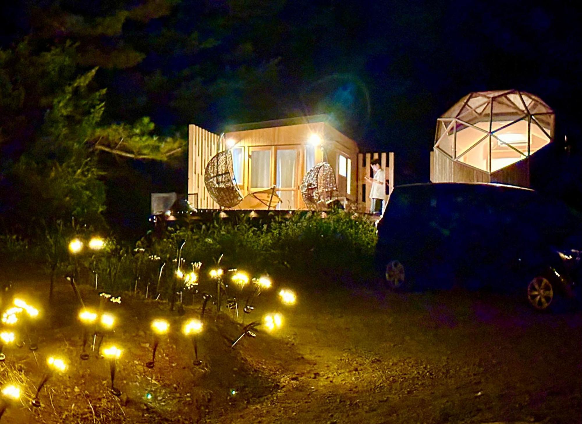 Hotel Fuji Dome Glamping Fujikawaguchiko Esterno foto