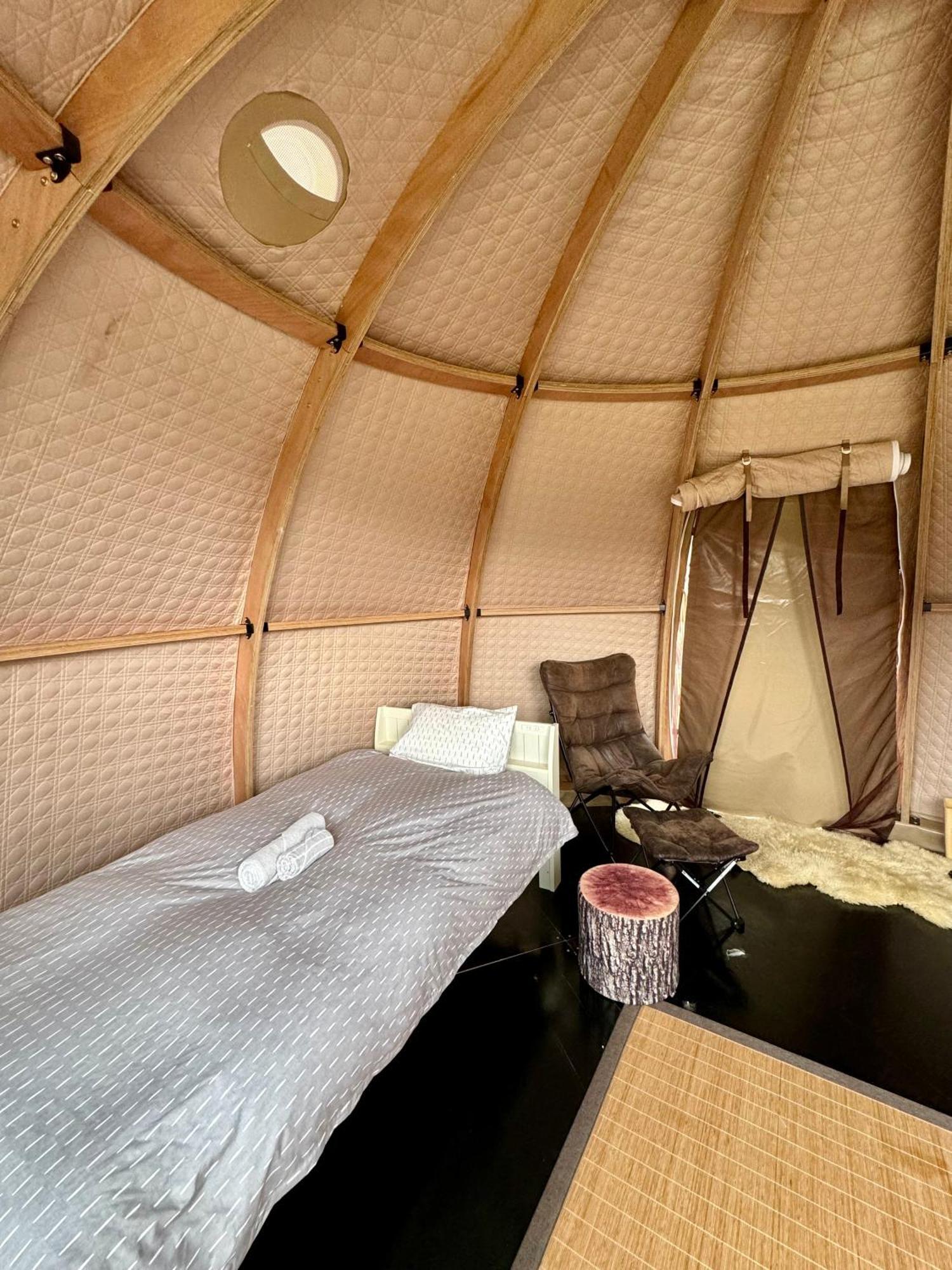 Hotel Fuji Dome Glamping Fujikawaguchiko Esterno foto