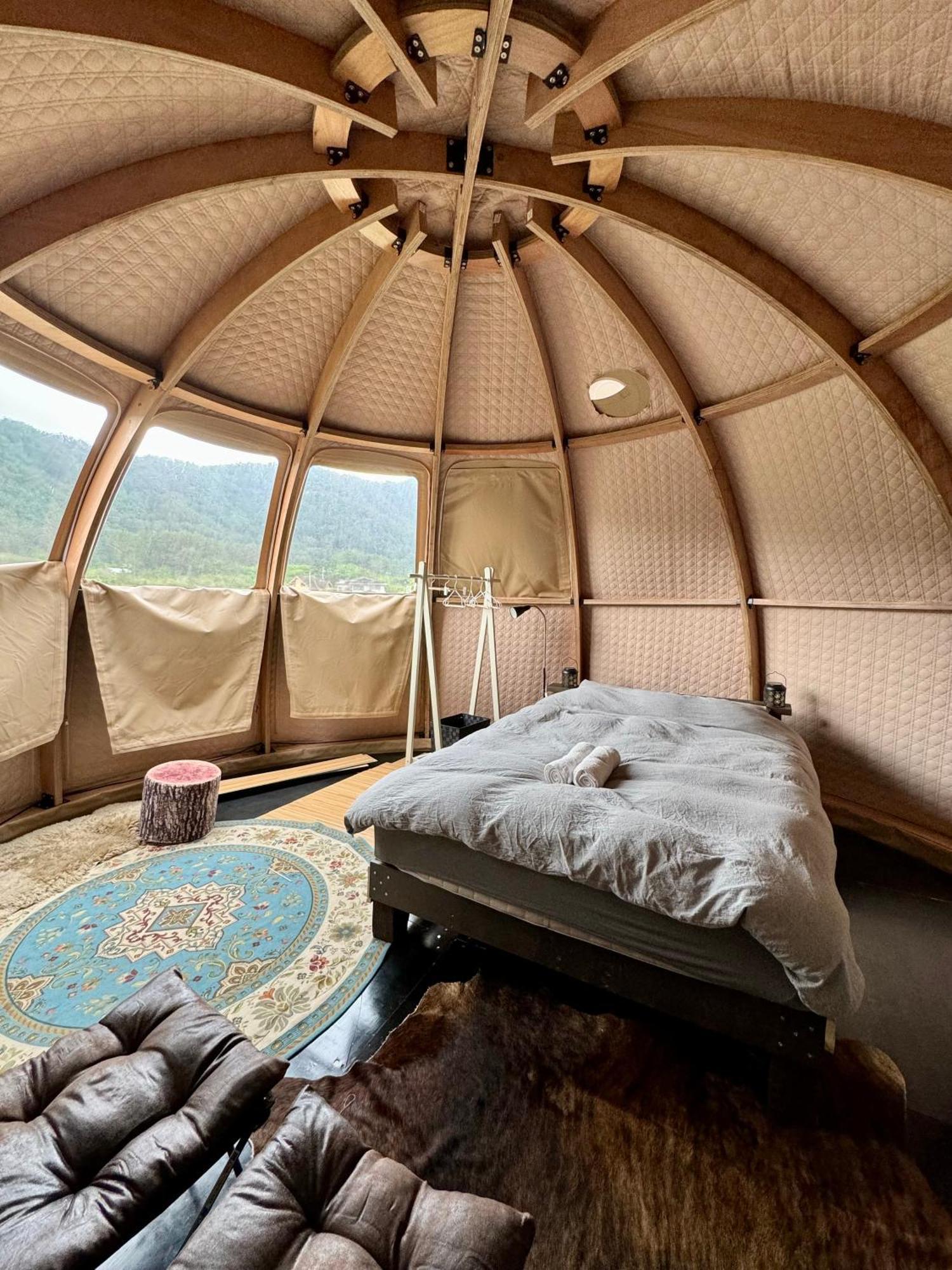 Hotel Fuji Dome Glamping Fujikawaguchiko Esterno foto